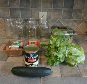 Ingredients for Salad