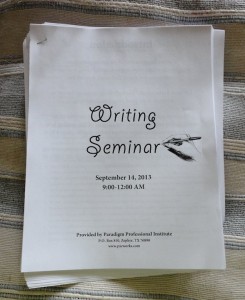 Writing Seminar