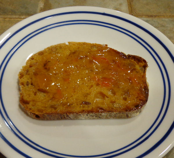Toast and Carrot Jam