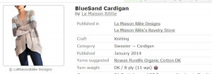 Blue Sand Cardigan