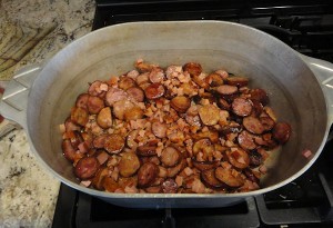 Andouille, Bacon and Tasso
