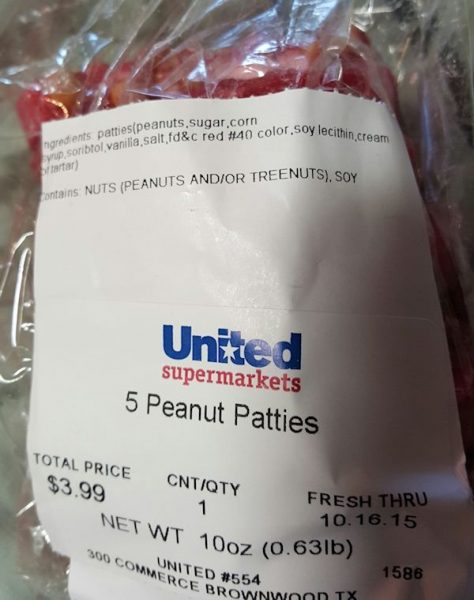 Pink Peanut Patties