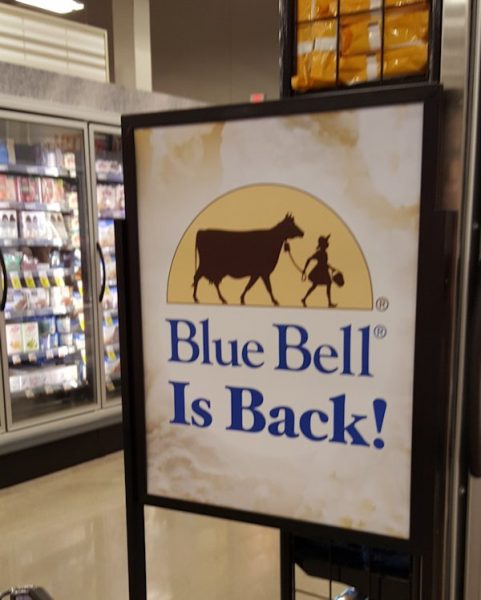 Welcome Back, Blue Bell!