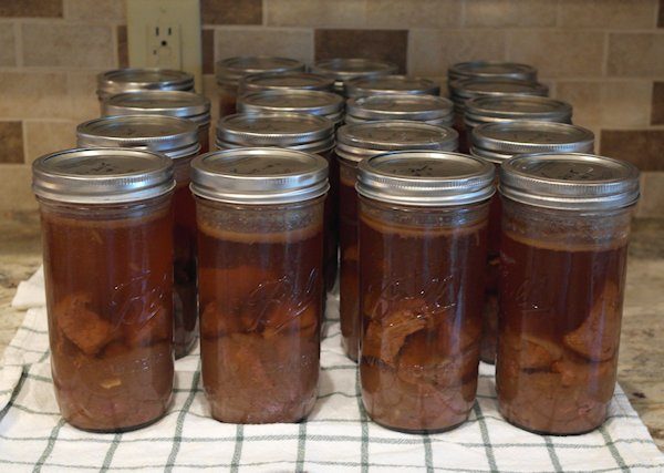 Canned Venison