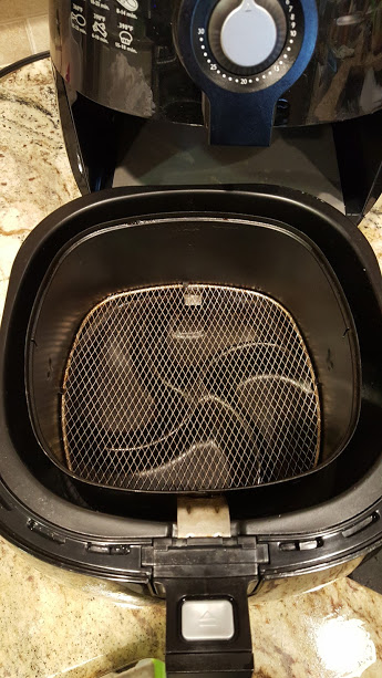 How to clean an air fryer tray? Barkeepers friend did nothing at
