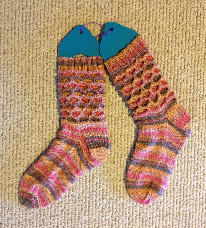 Circle Socks - Patchwork Times by Judy Laquidara