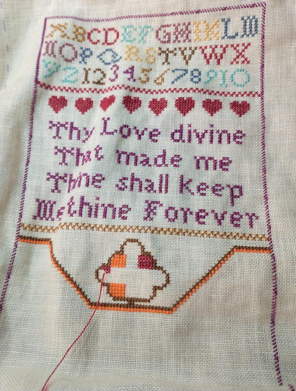 Thy Love Divine Progress — Patchwork Times By Judy Laquidara