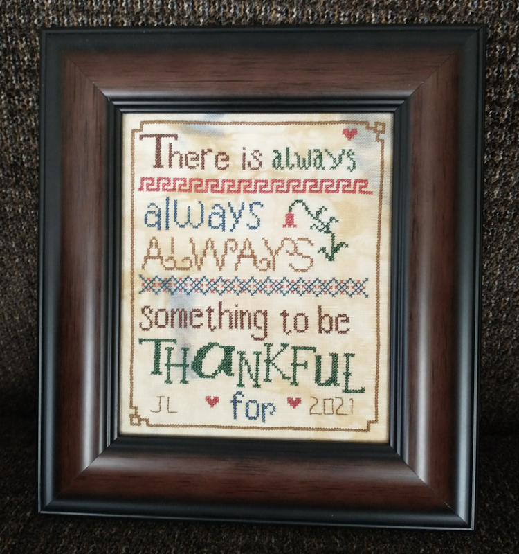 Always Thankful Framed — Patchwork Times By Judy Laquidara