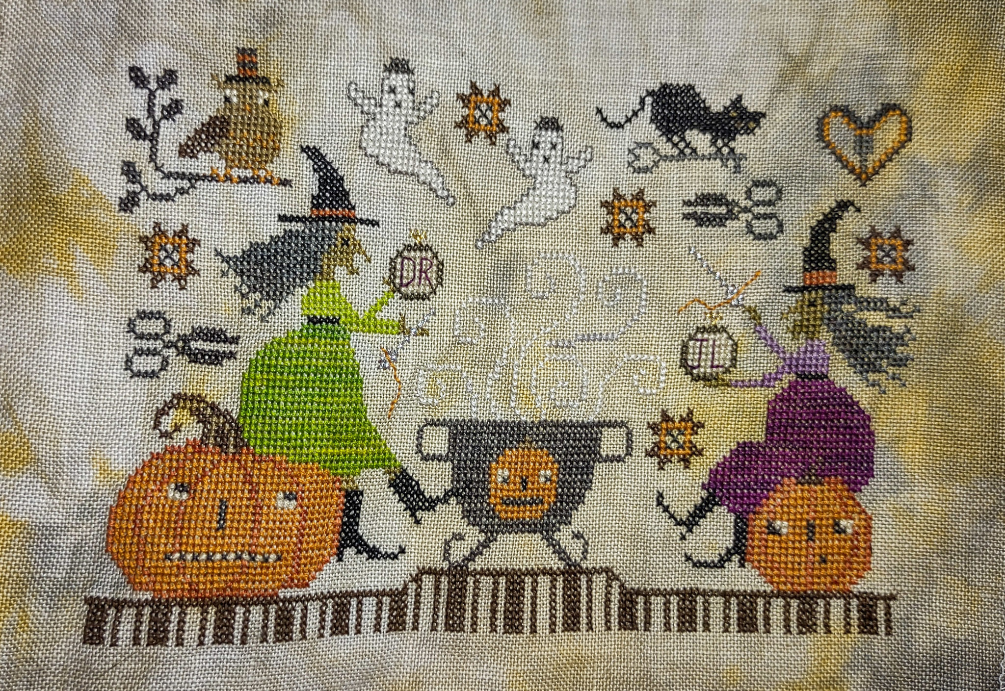 Stitching Witches Finished! — Patchwork Times by Judy Laquidara